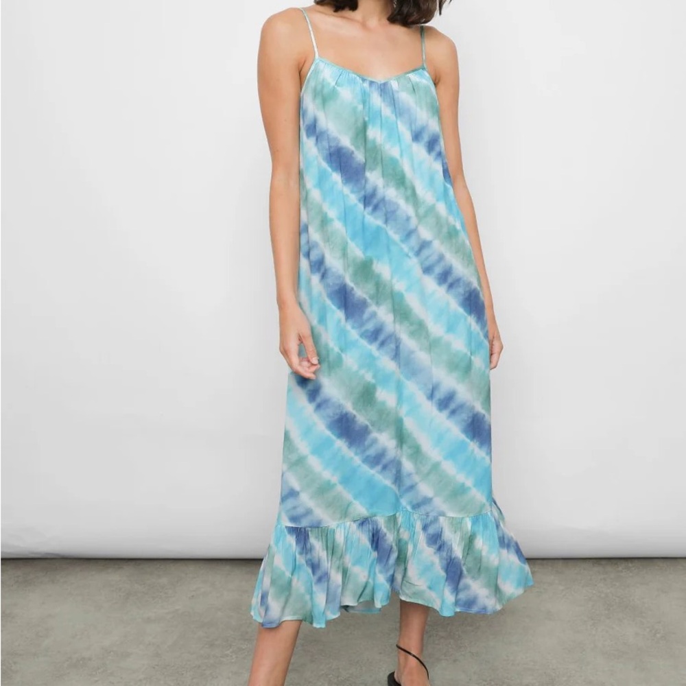 RAILS Jennica-Ocean Mist Tie Dye Dress